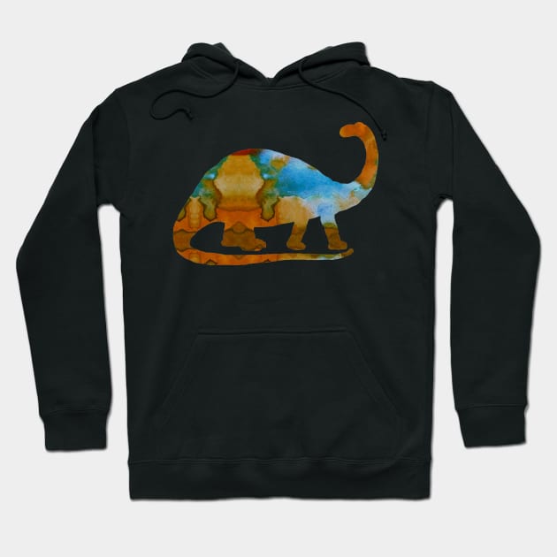 Brontosaurus Hoodie by BittenByErmines